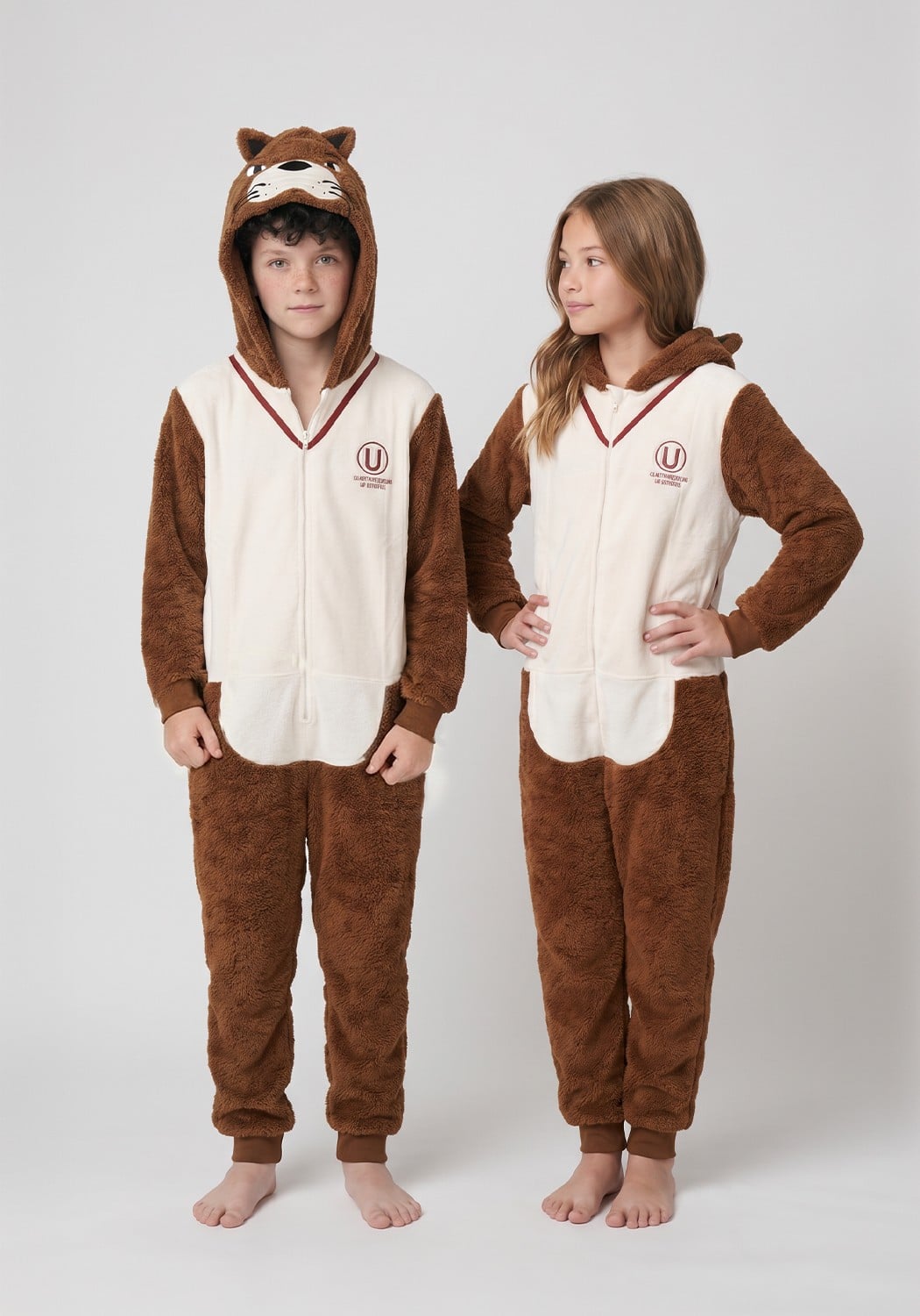 PIJAMA NIÑO ENTERIZO CORAL FLEECE - 1