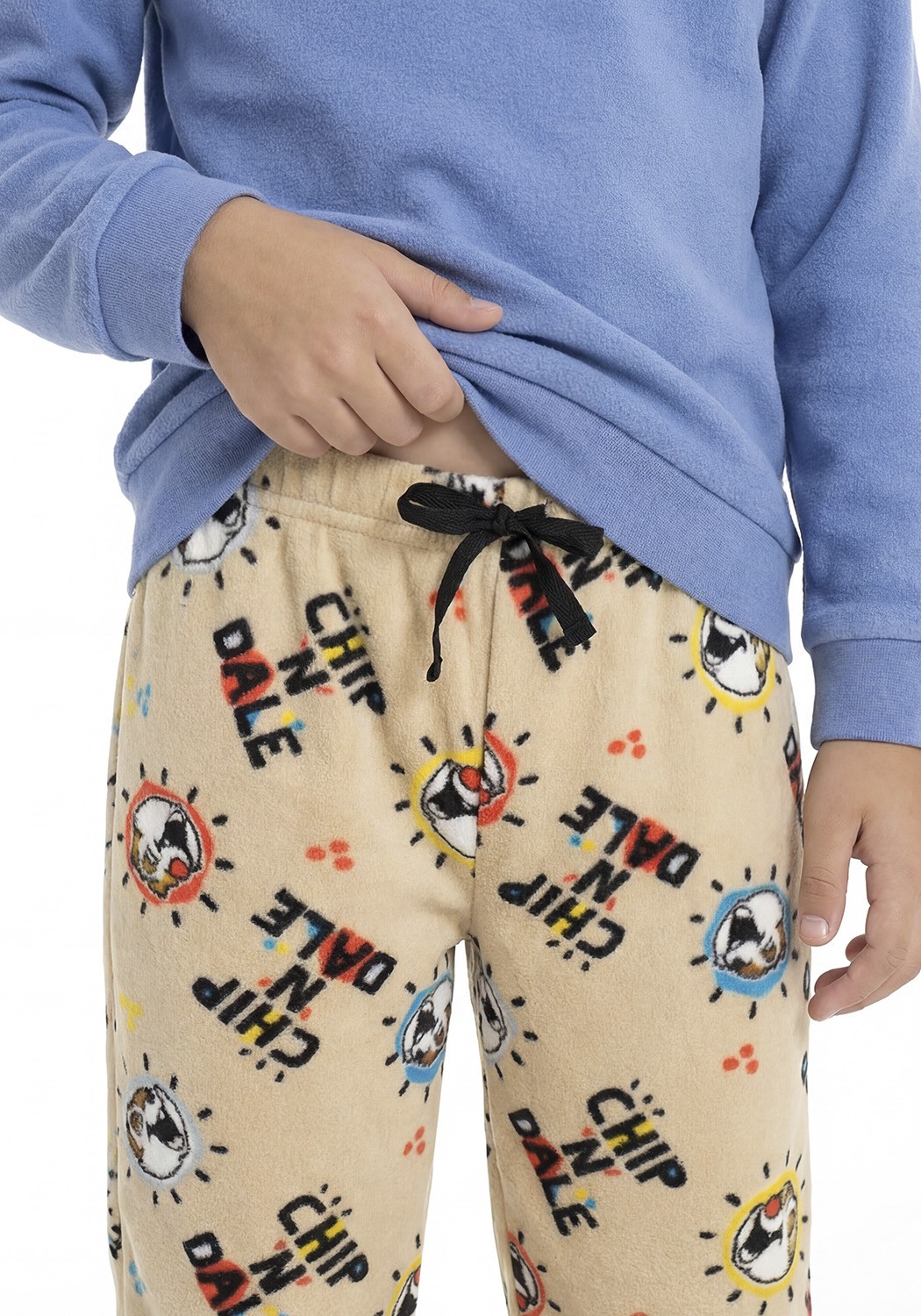 PIJAMA NIÑO PANTALON POLAR - 5