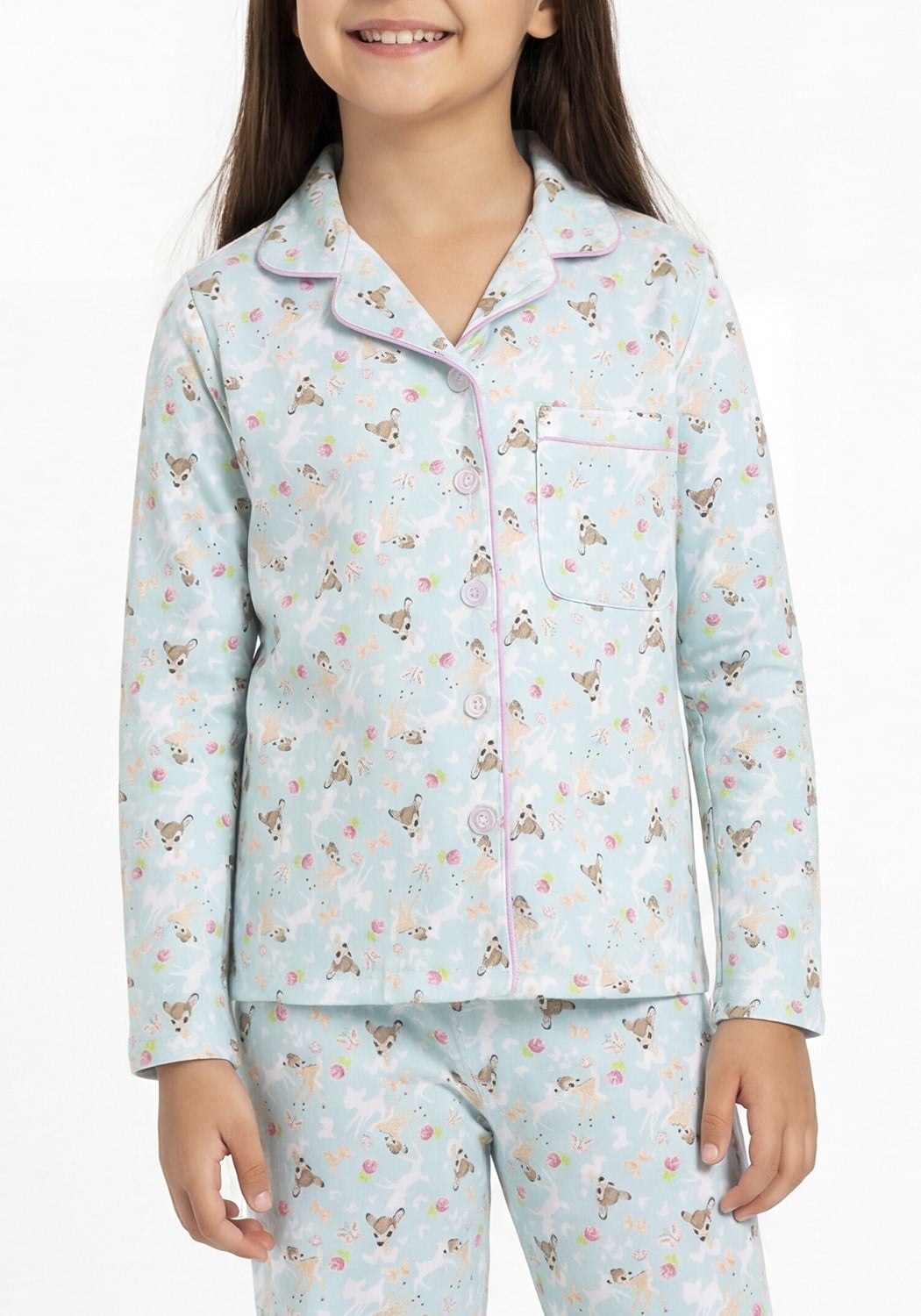 PIJAMA NIÑA PANTALON ALGODON - 3