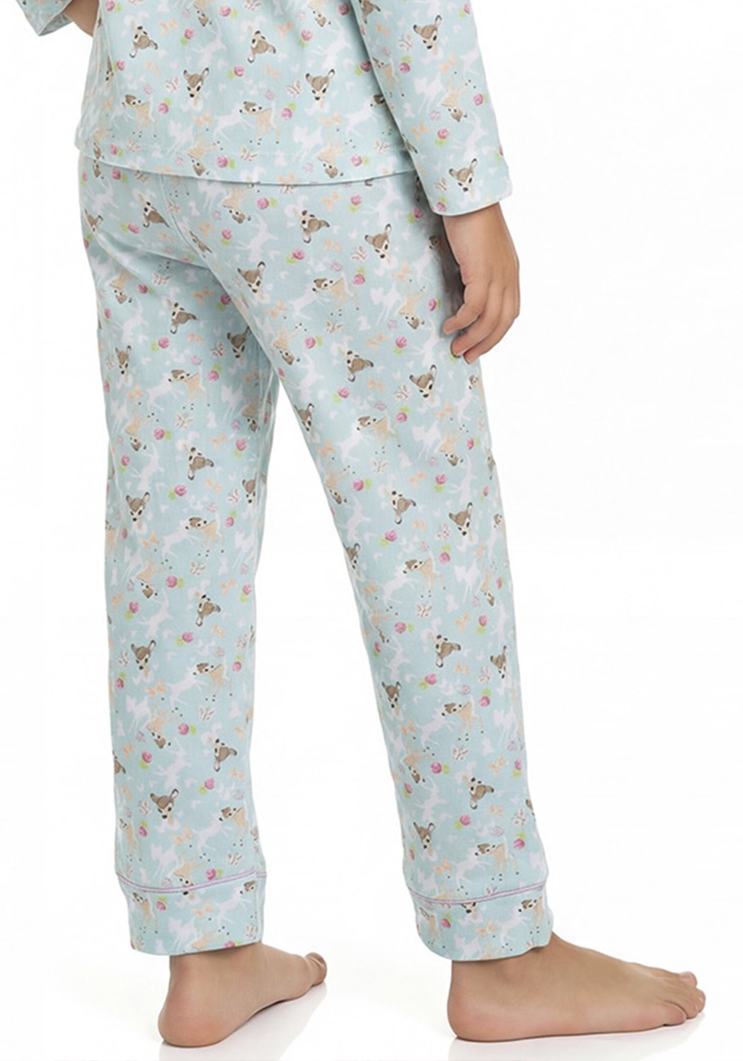 PIJAMA NIÑA PANTALON ALGODON - 4