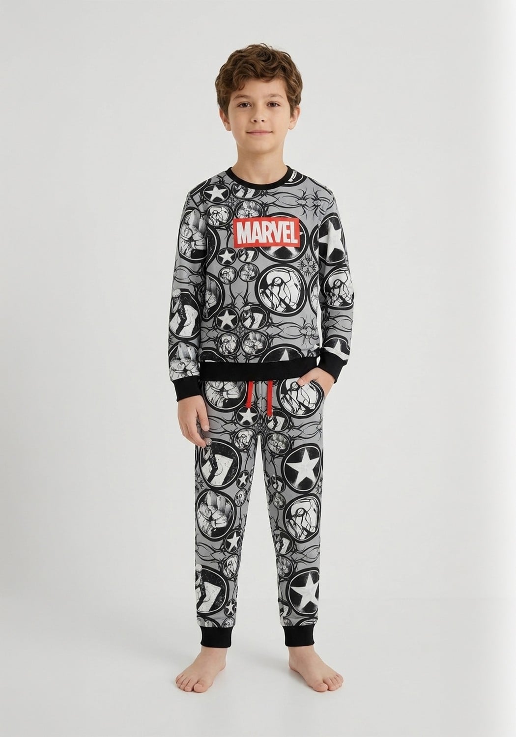 PIJAMA NIÑO PANTALON PLUSH - 1