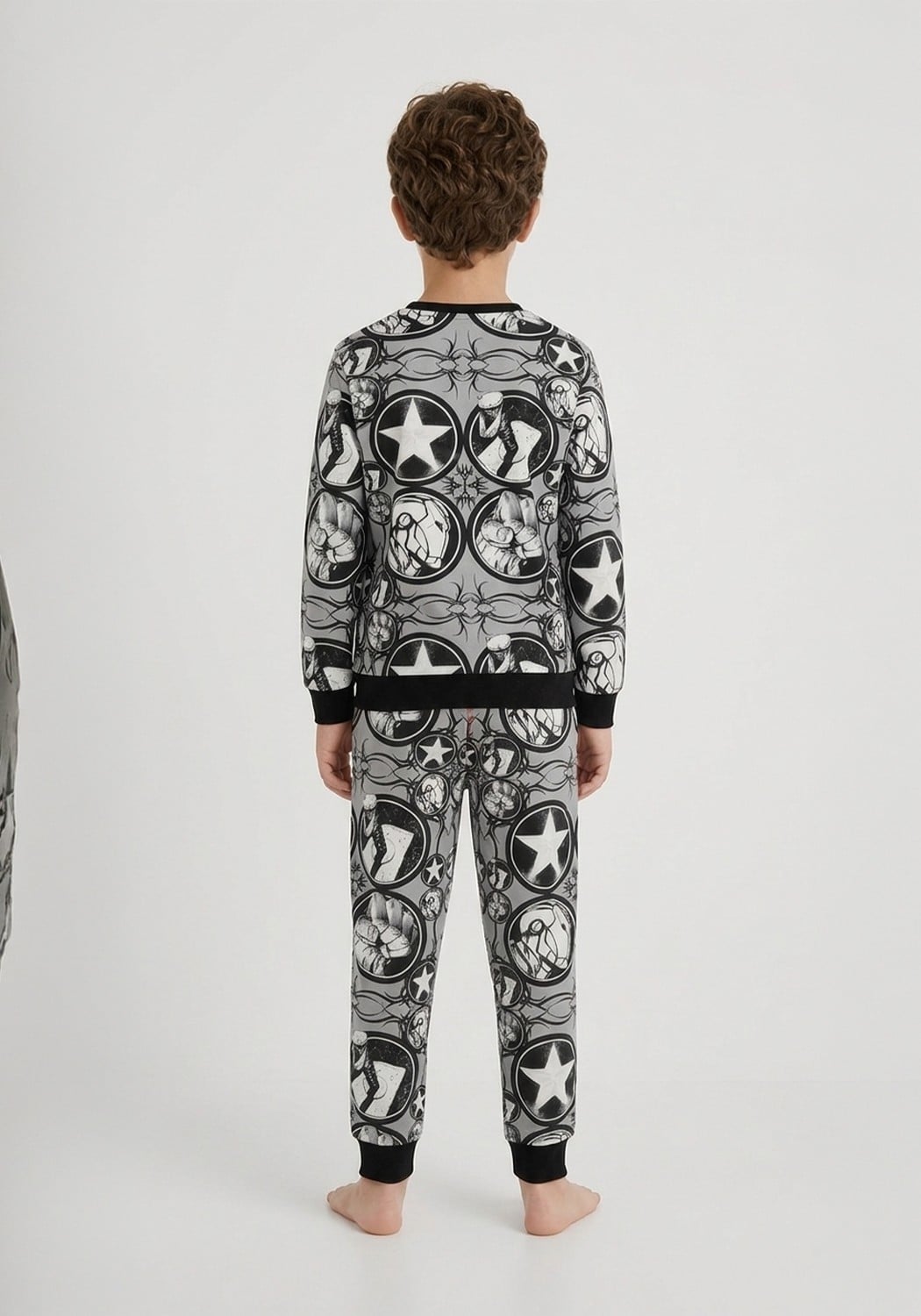 PIJAMA NIÑO PANTALON PLUSH - 3