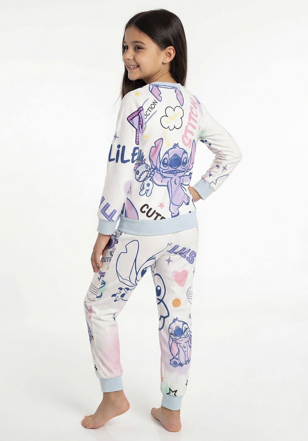 PIJAMA NIÑA PANTALON PLUSH - 2