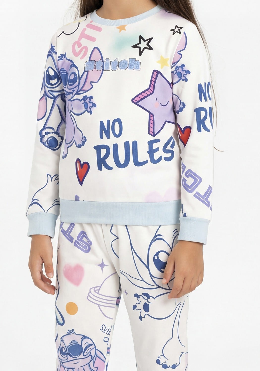 PIJAMA NIÑA PANTALON PLUSH - 3