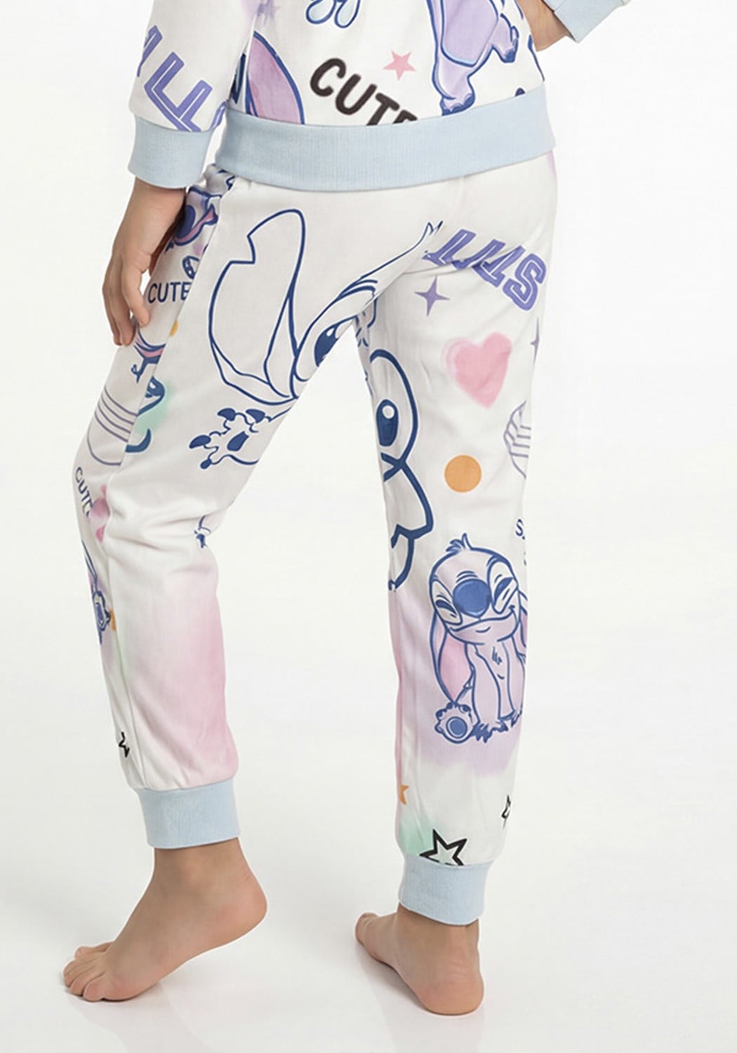 PIJAMA NIÑA PANTALON PLUSH - 4