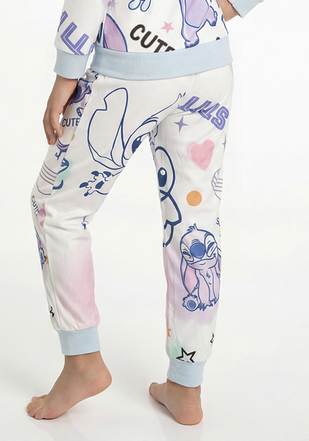 PIJAMA NIÑA PANTALON PLUSH - 4