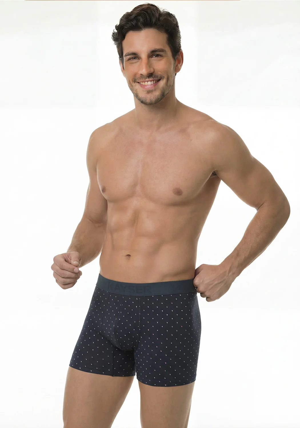 BOXER HOMBRE LARGO ALGODON - 3