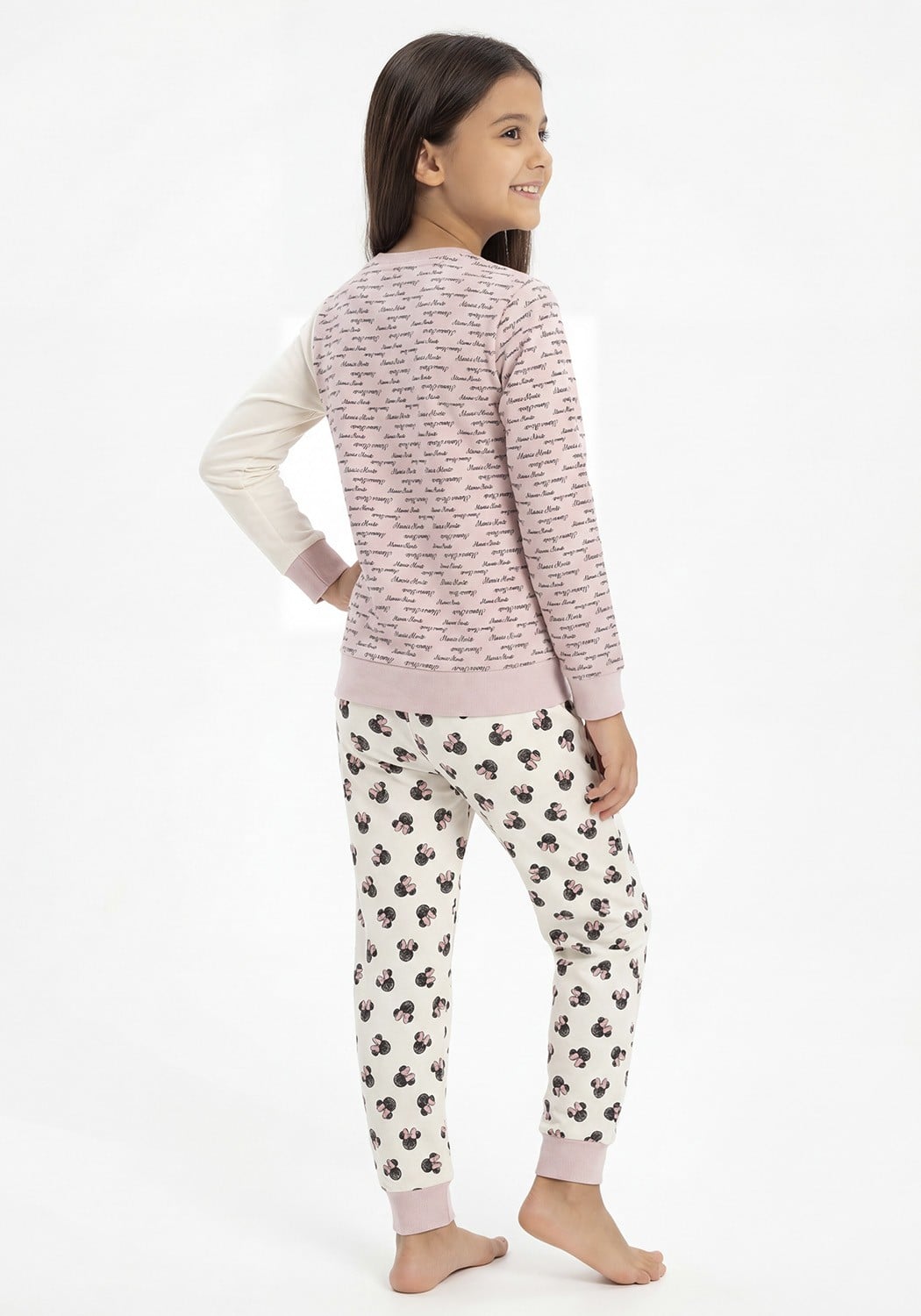 PIJAMA NIÑA PANTALON FRENCH TERRY - 2