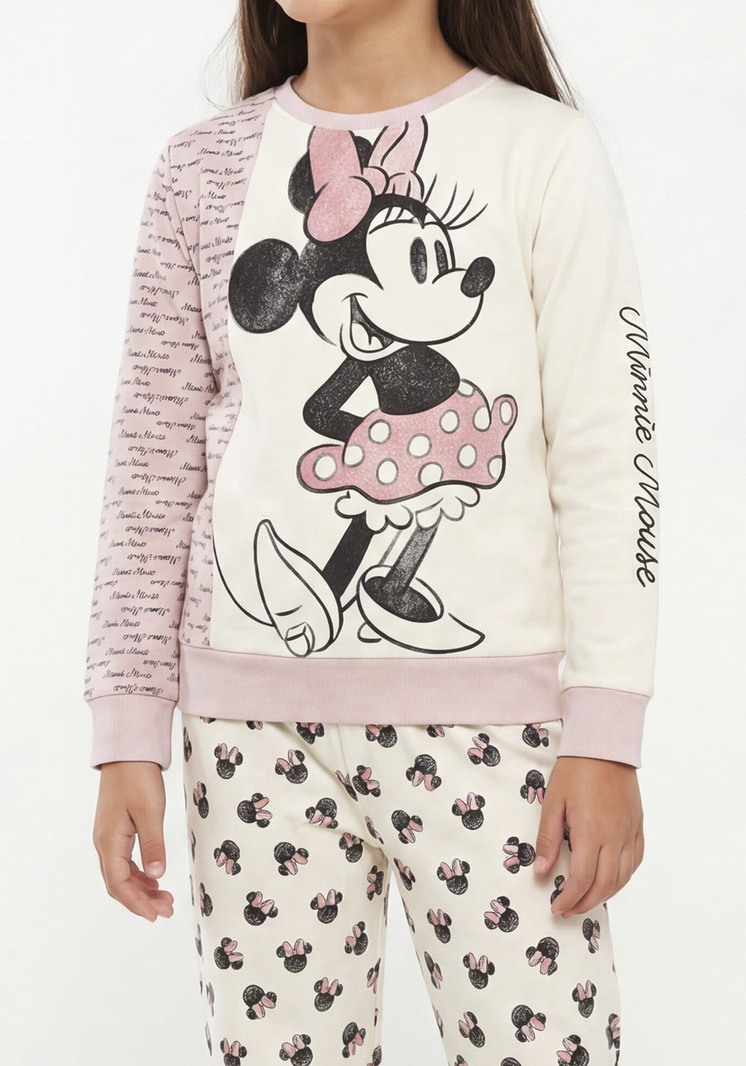 PIJAMA NIÑA PANTALON FRENCH TERRY - 3