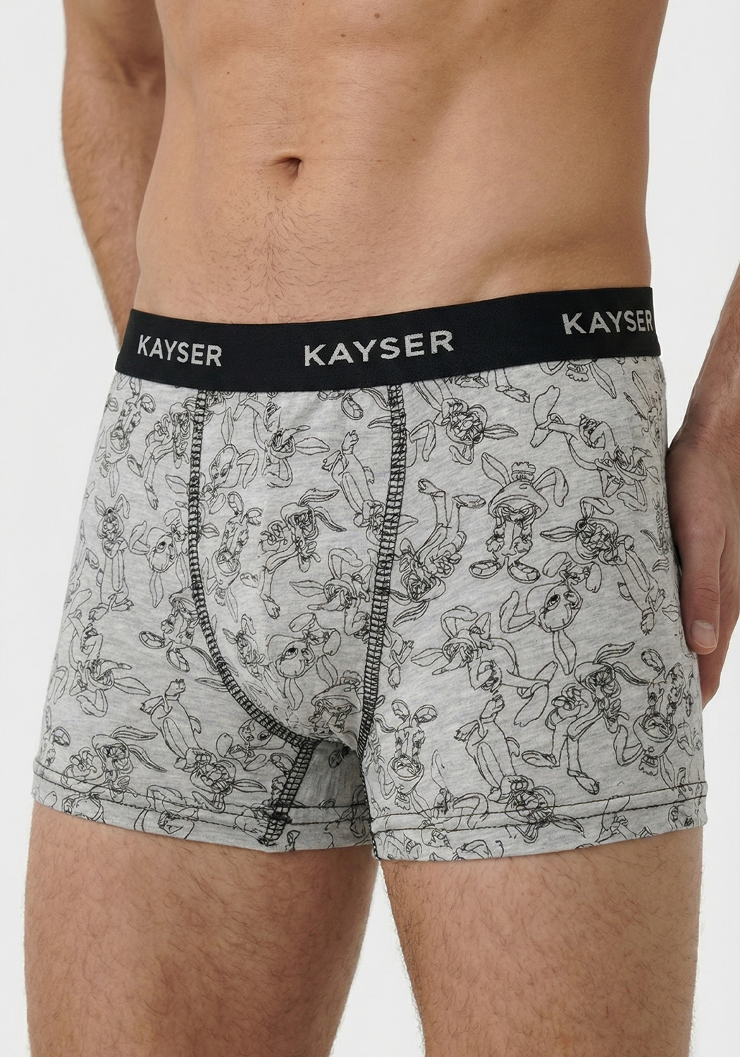PACK DE 2 BOXER HOMBRE LARGO ALGODON - 1