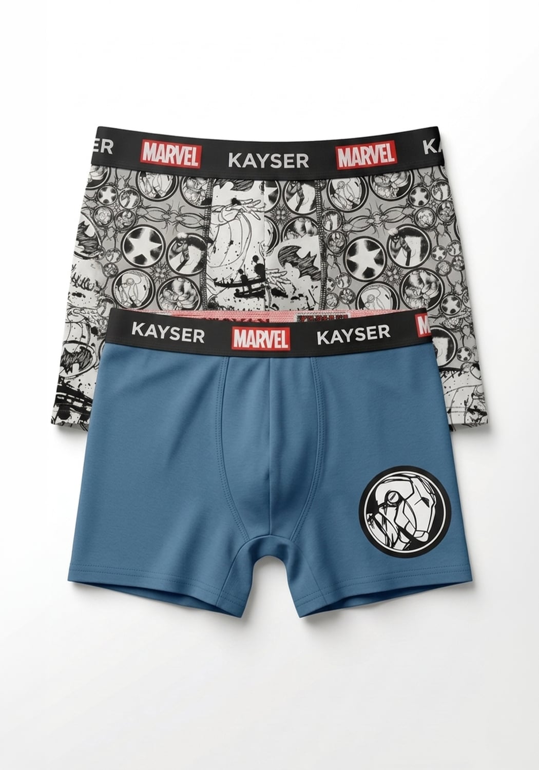 PACK DE 2 BOXER HOMBRE LARGO ALGODON - 1