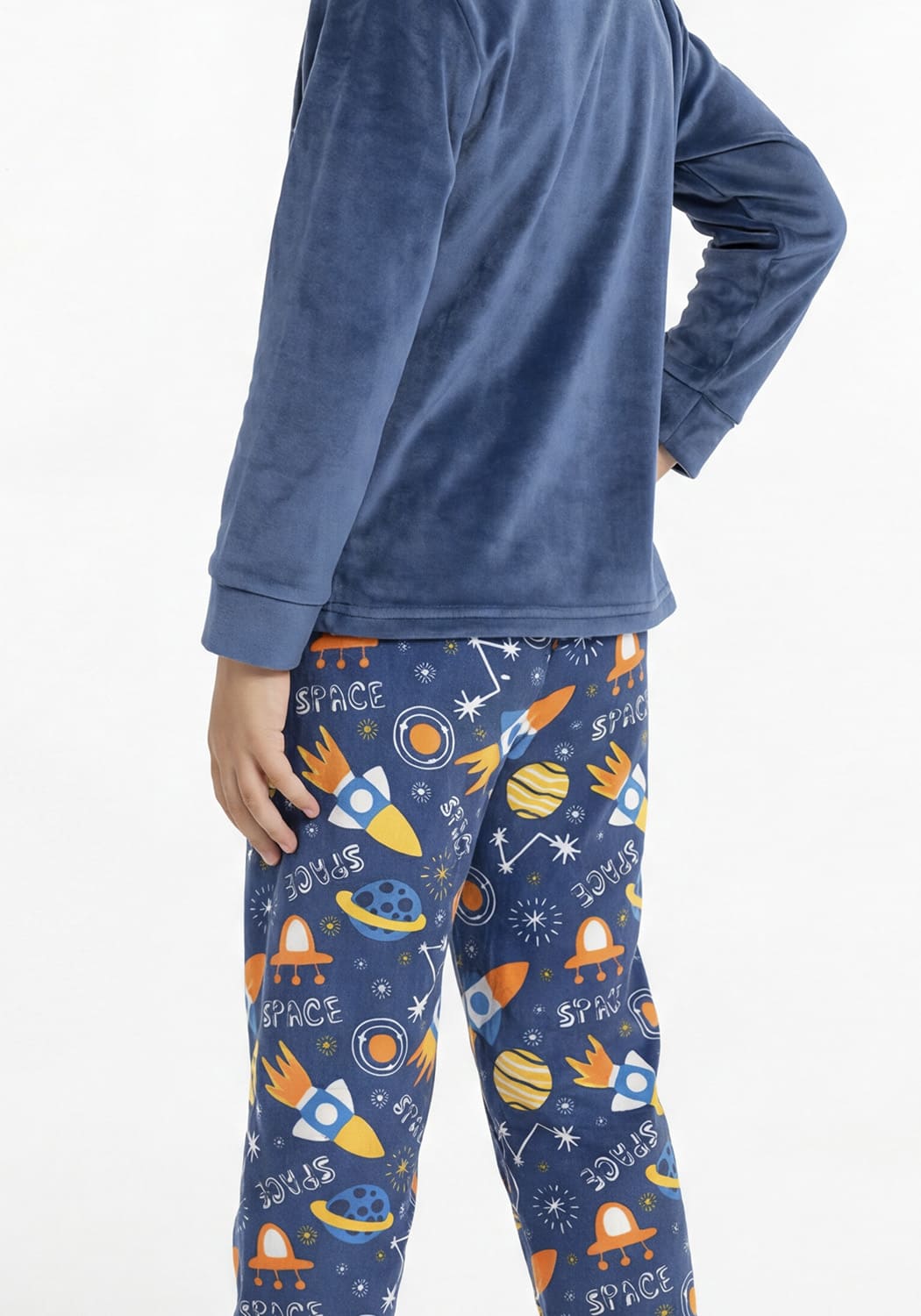PIJAMA NIÑO PANTALON PLUSH - 4