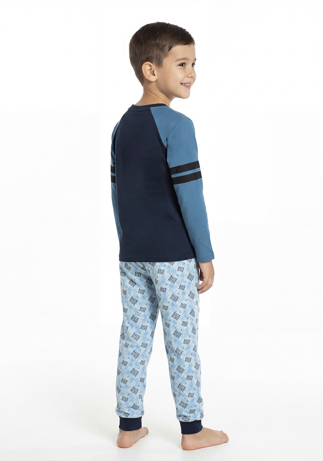 PIJAMA NIÑO PANTALON ALGODON - 2