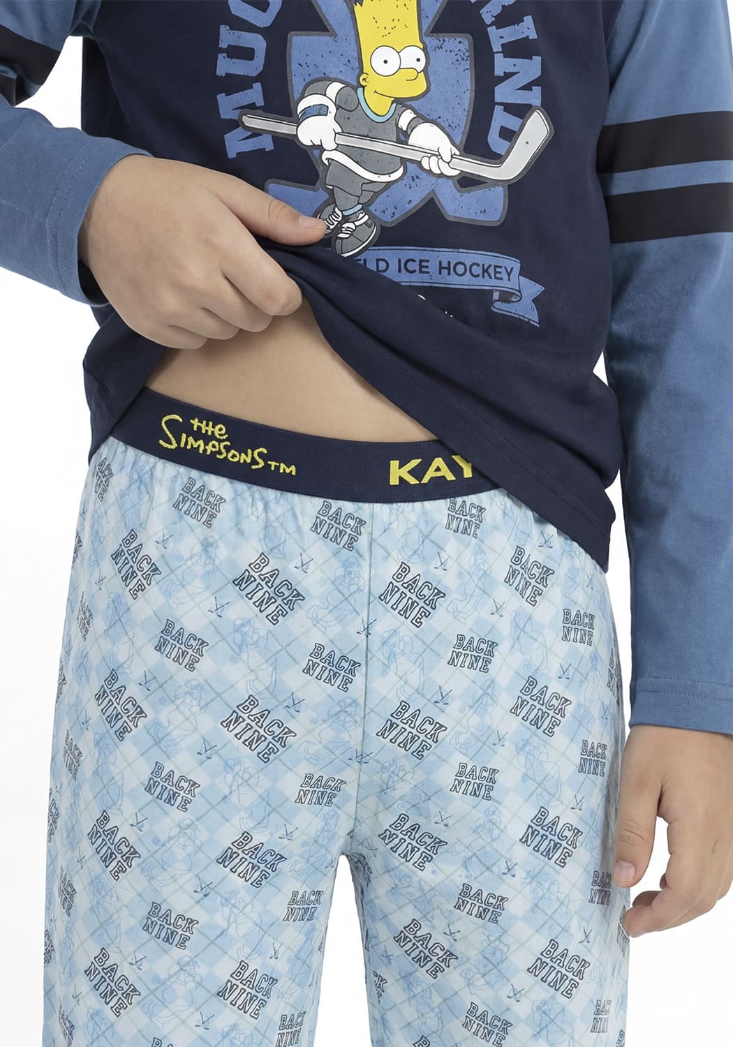 PIJAMA NIÑO PANTALON ALGODON - 5