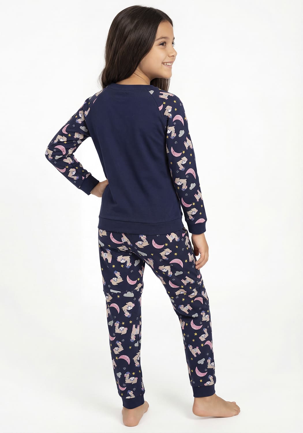 PIJAMA NIÑA PANTALON ALGODON - 2