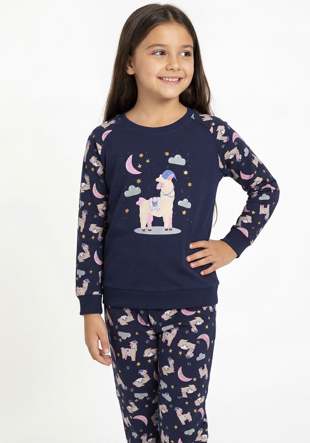 PIJAMA NIÑA PANTALON ALGODON - 3