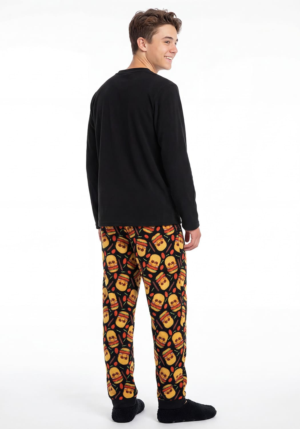 PIJAMA JUVENIL HOMBRE PANTALON POLAR - 2