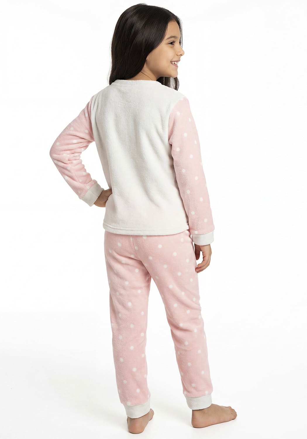 PIJAMA NIÑA PANTALON CORAL FLEECE - 2