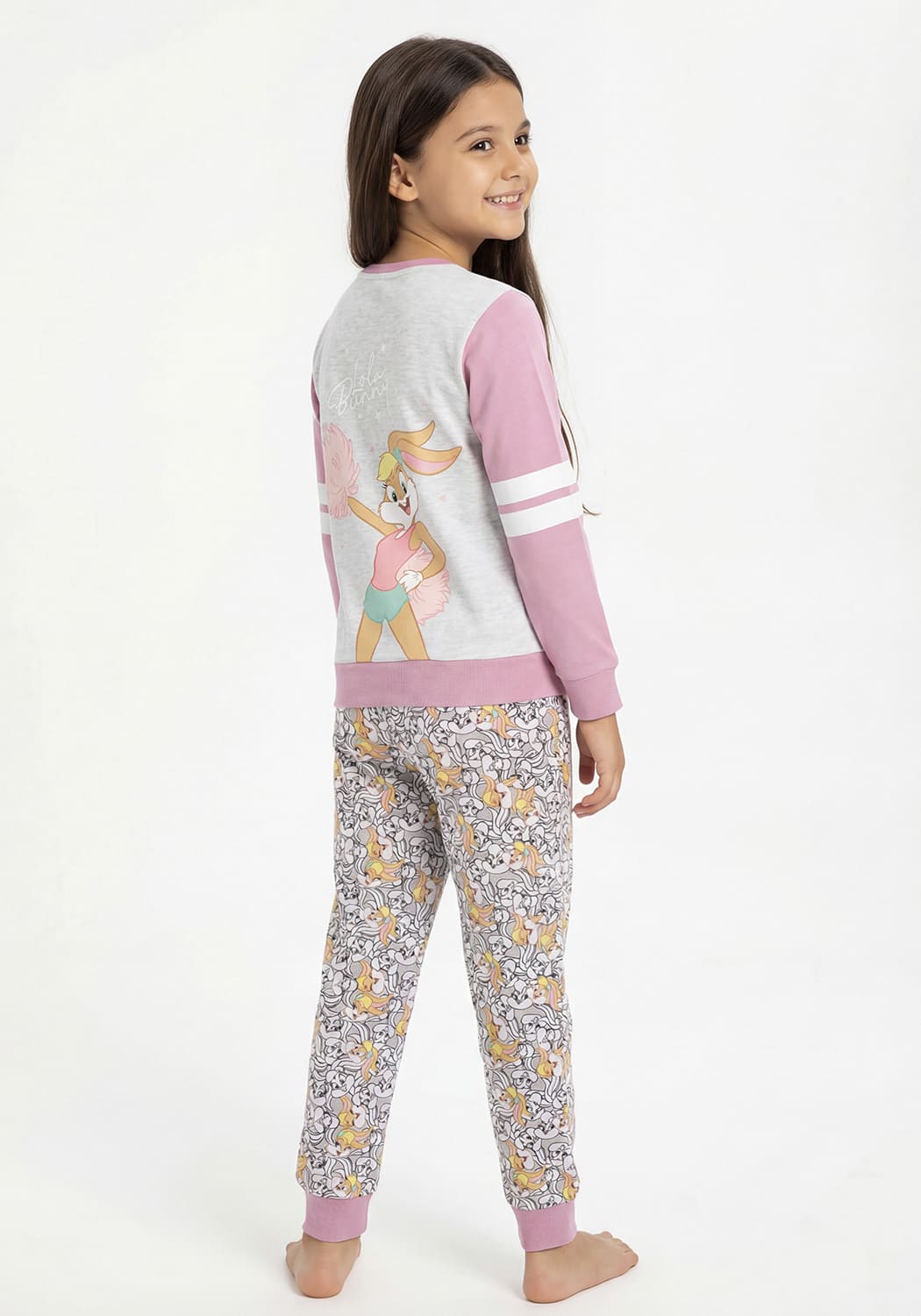 PIJAMA NIÑA PANTALON ALGODON - 2