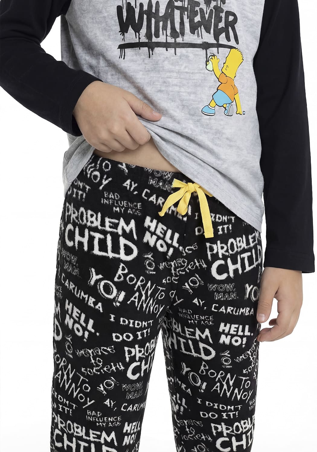 PIJAMA NIÑO PANTALON POLAR - 5