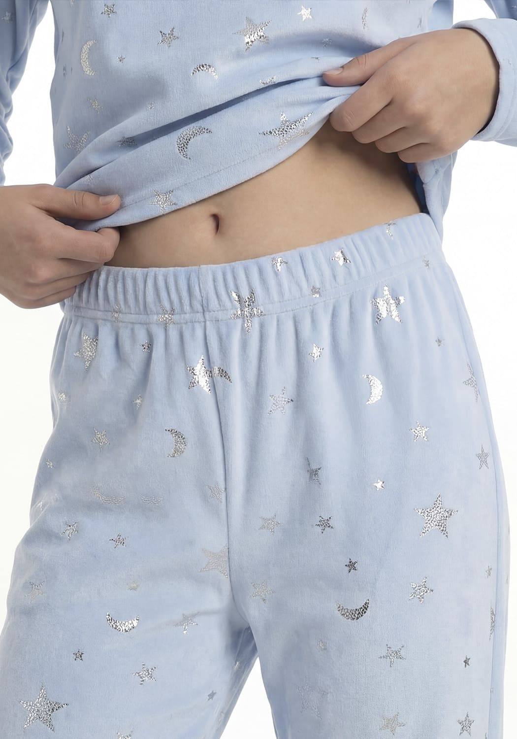 PIJAMA JUVENIL MUJER PANTALON POLAR - 5