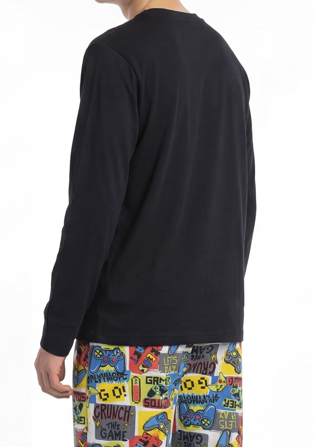 PIJAMA JUVENIL HOMBRE PANTALON ALGODON - 4