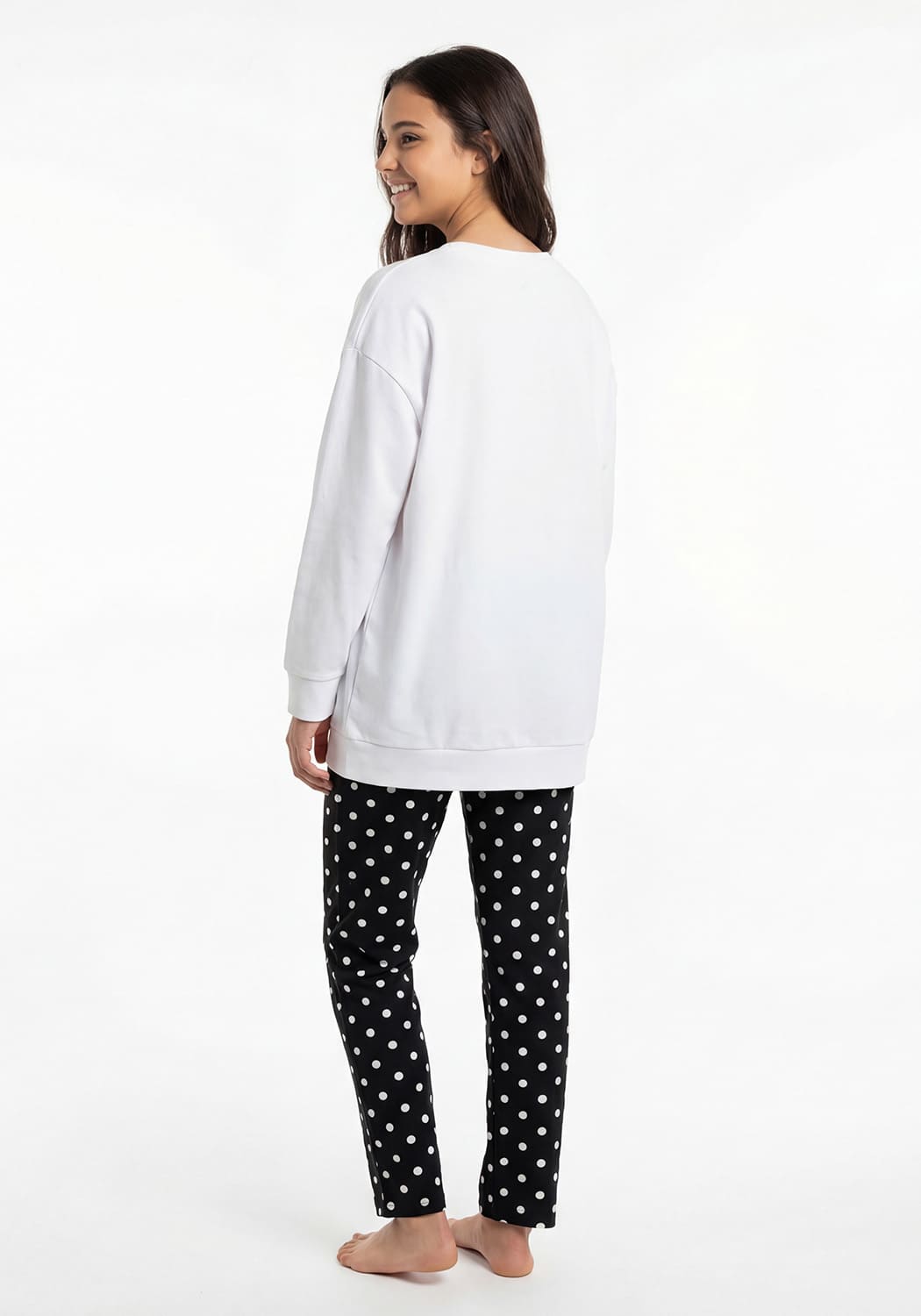 PIJAMA JUVENIL MUJER PANTALON ALGODON - 2