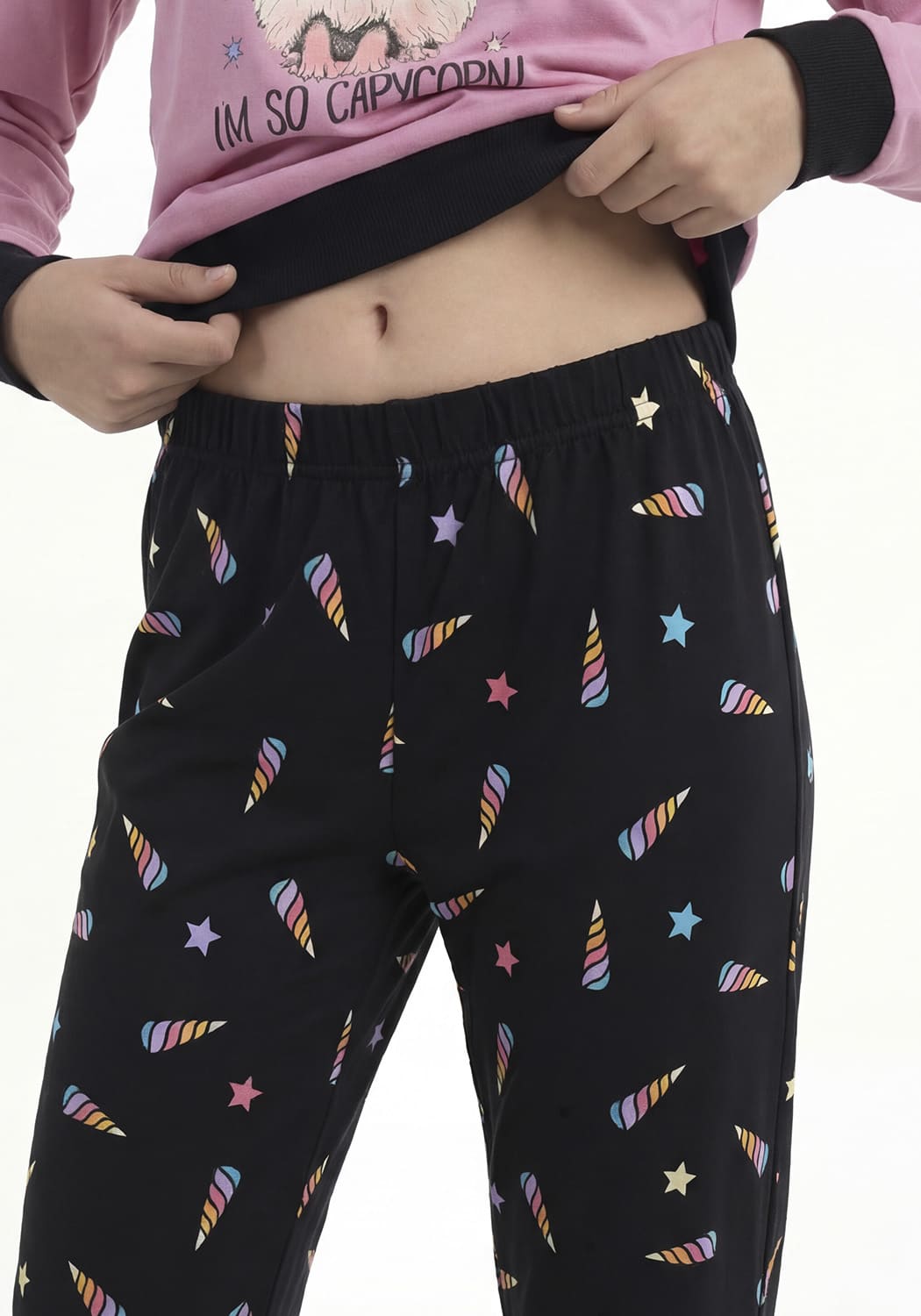 PIJAMA JUVENIL MUJER PANTALON ALGODON - 5