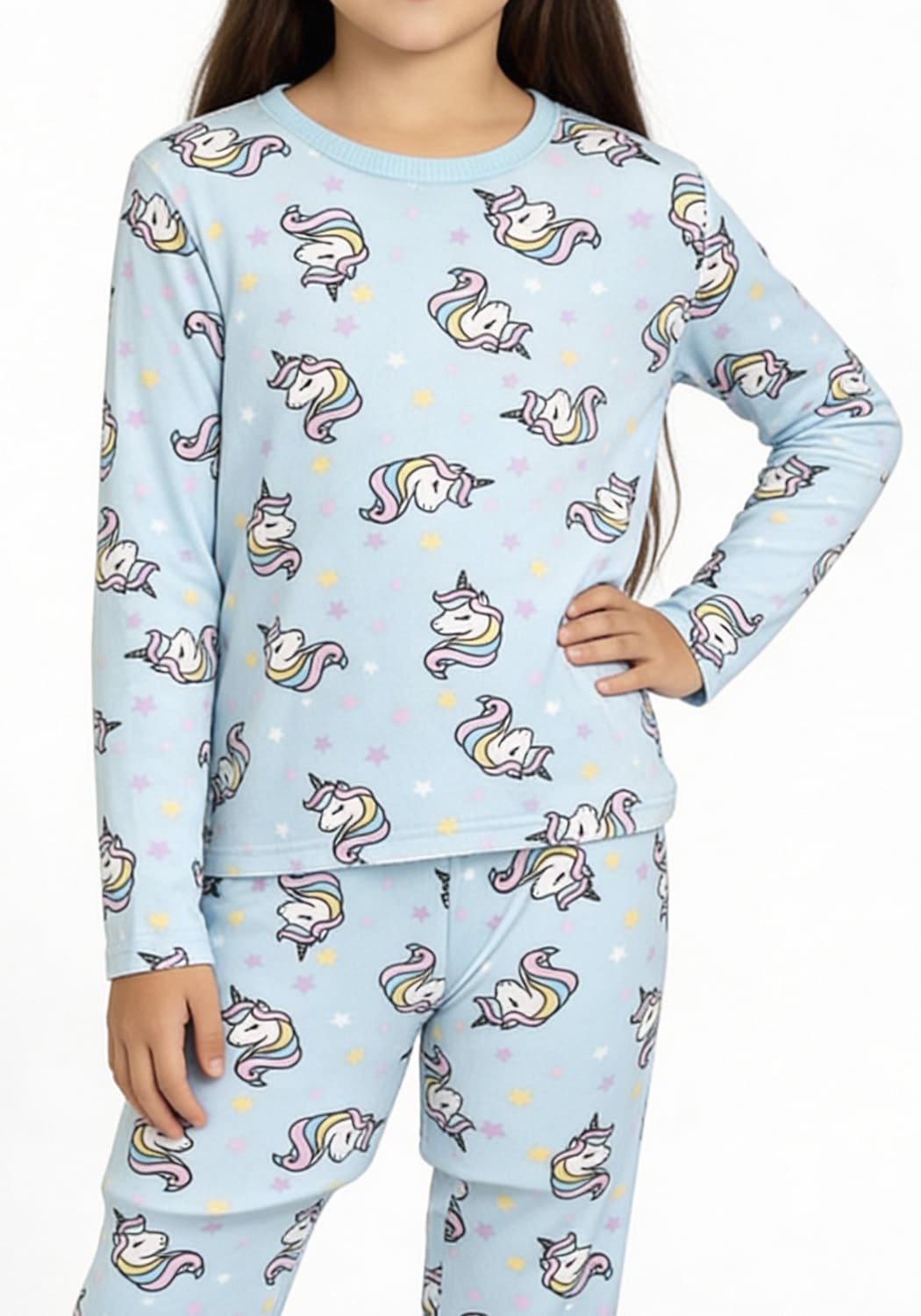 PIJAMA NIÑA PANTALON PLUSH - 3