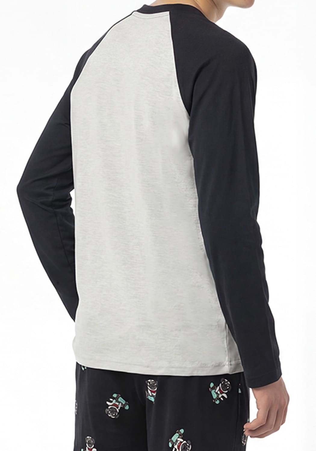PIJAMA JUVENIL HOMBRE PANTALON ALGODON - 4
