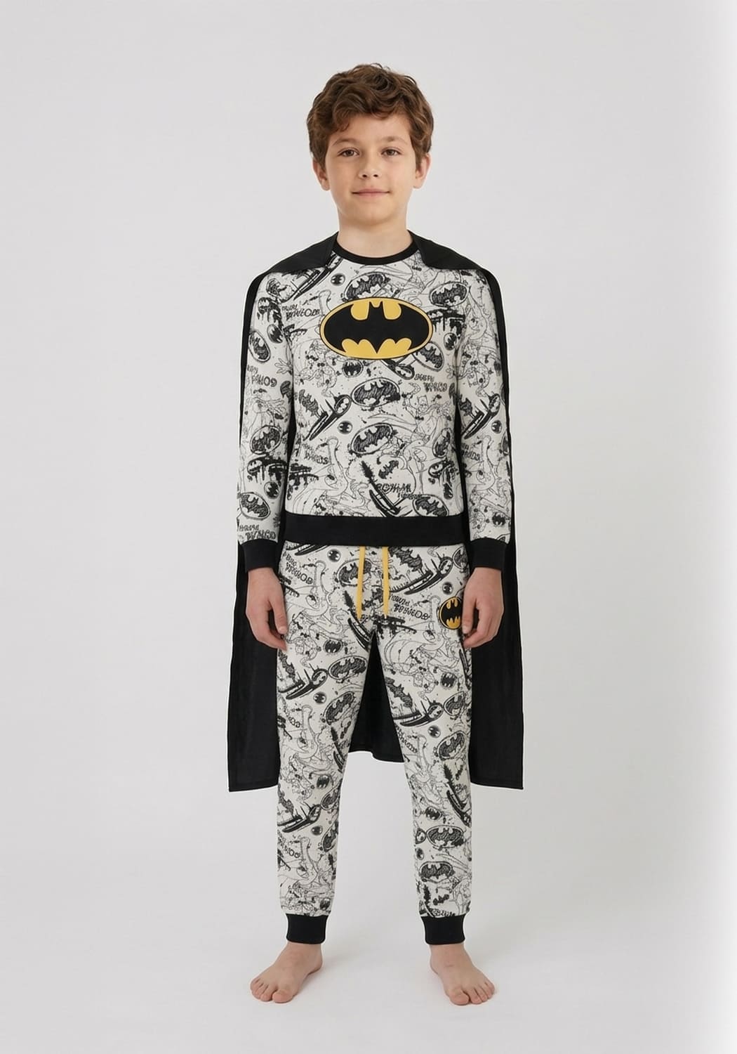 PIJAMA NIÑO PANTALON POLAR - 1