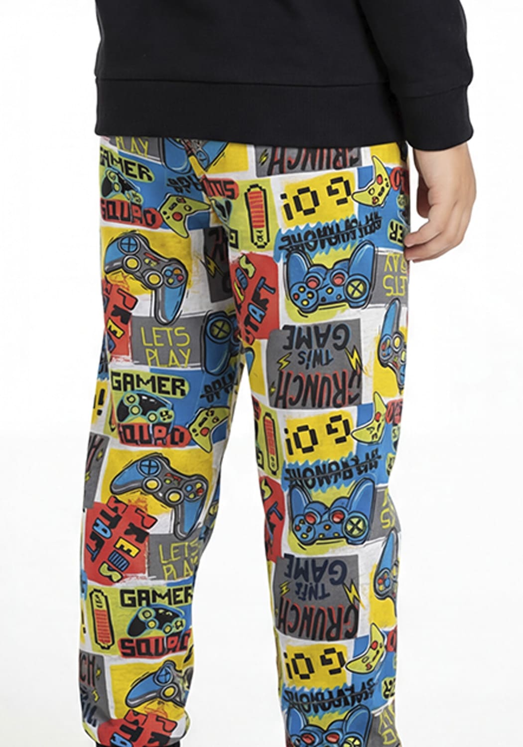 PIJAMA NIÑO PANTALON ALGODON - 4