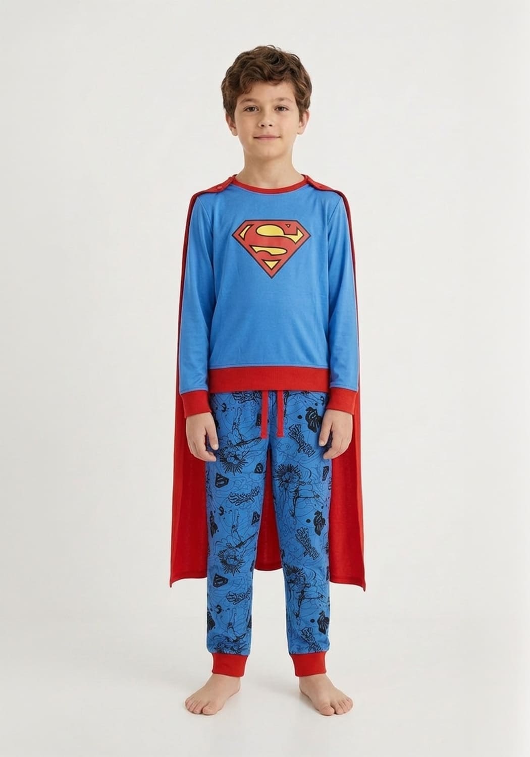 PIJAMA NIÑO PANTALON POLAR - 1