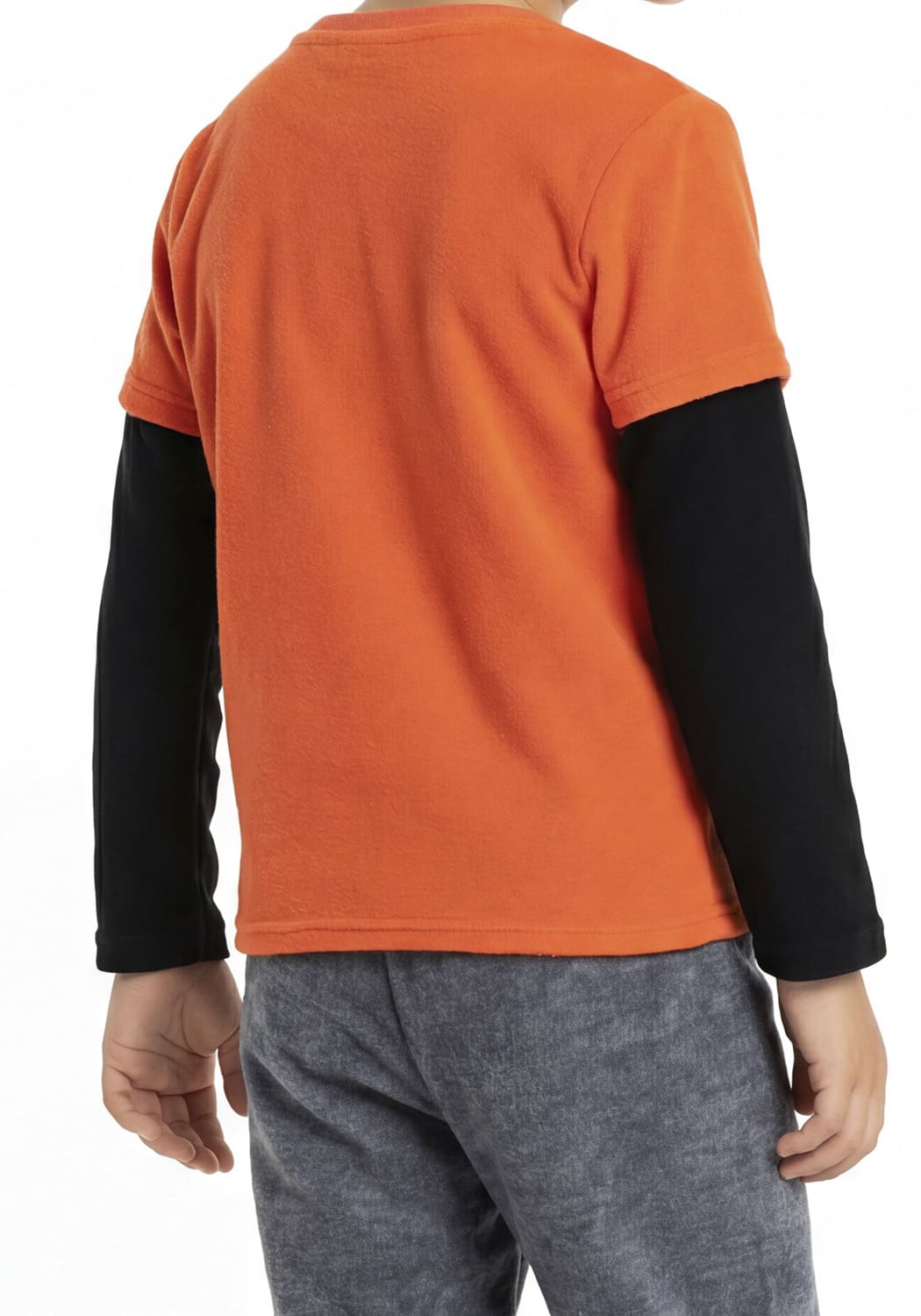 PIJAMA NIÑO PANTALON POLAR - 4