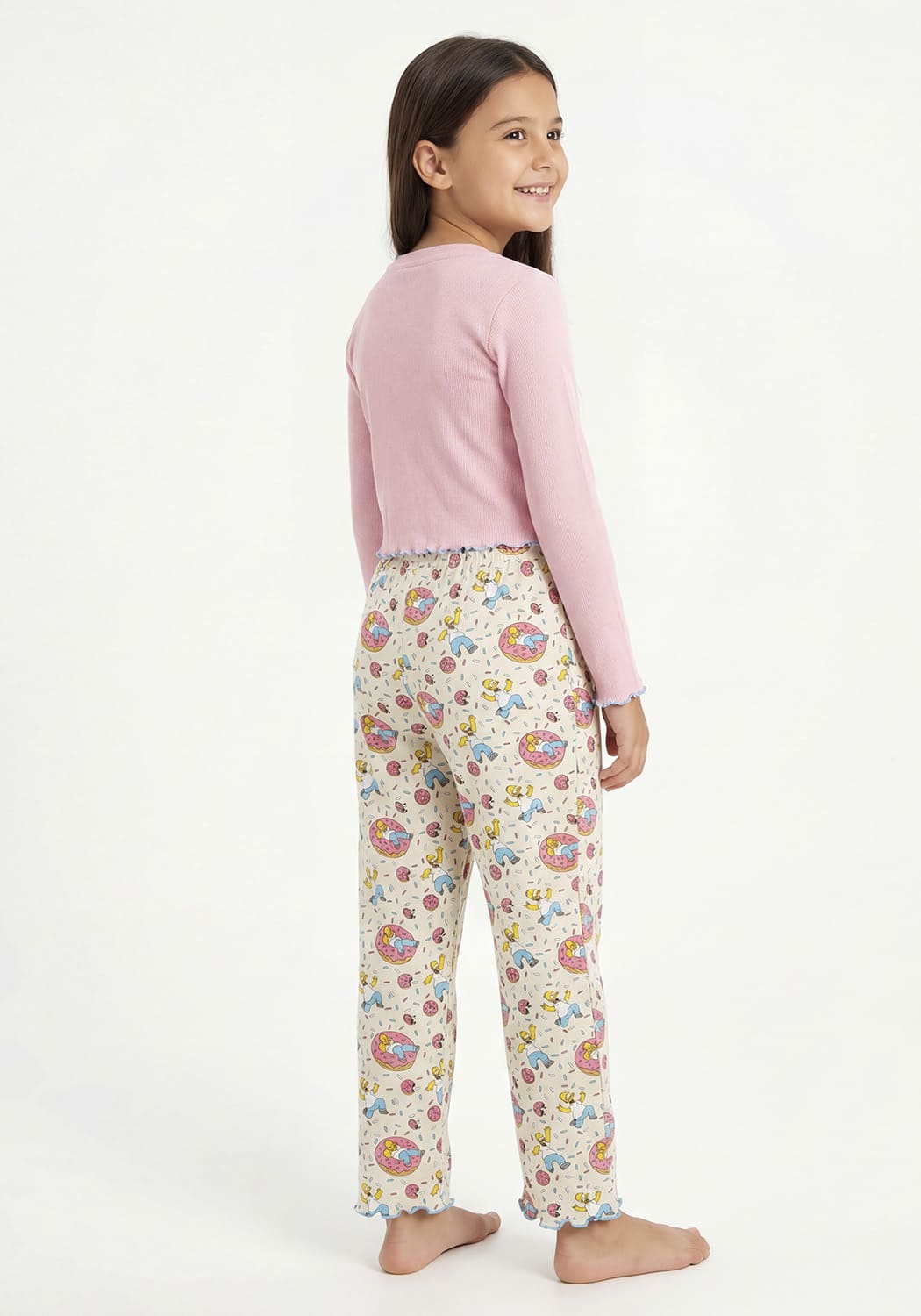 PIJAMA NIÑA PANTALON ALGODON - 2