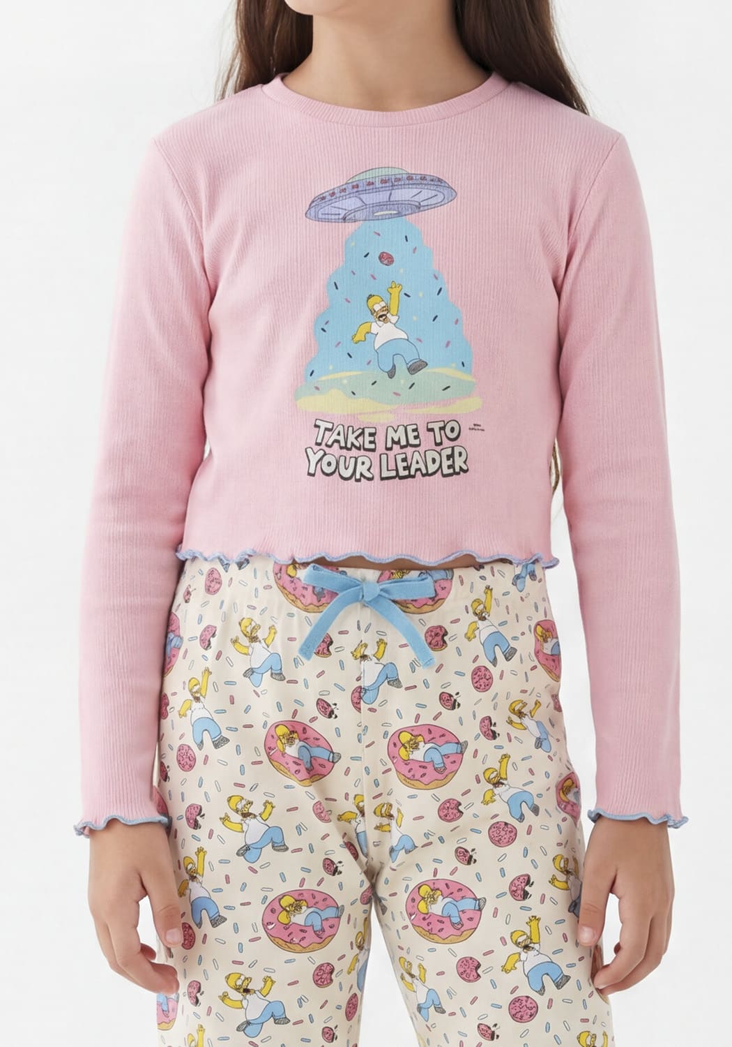 PIJAMA NIÑA PANTALON ALGODON - 3