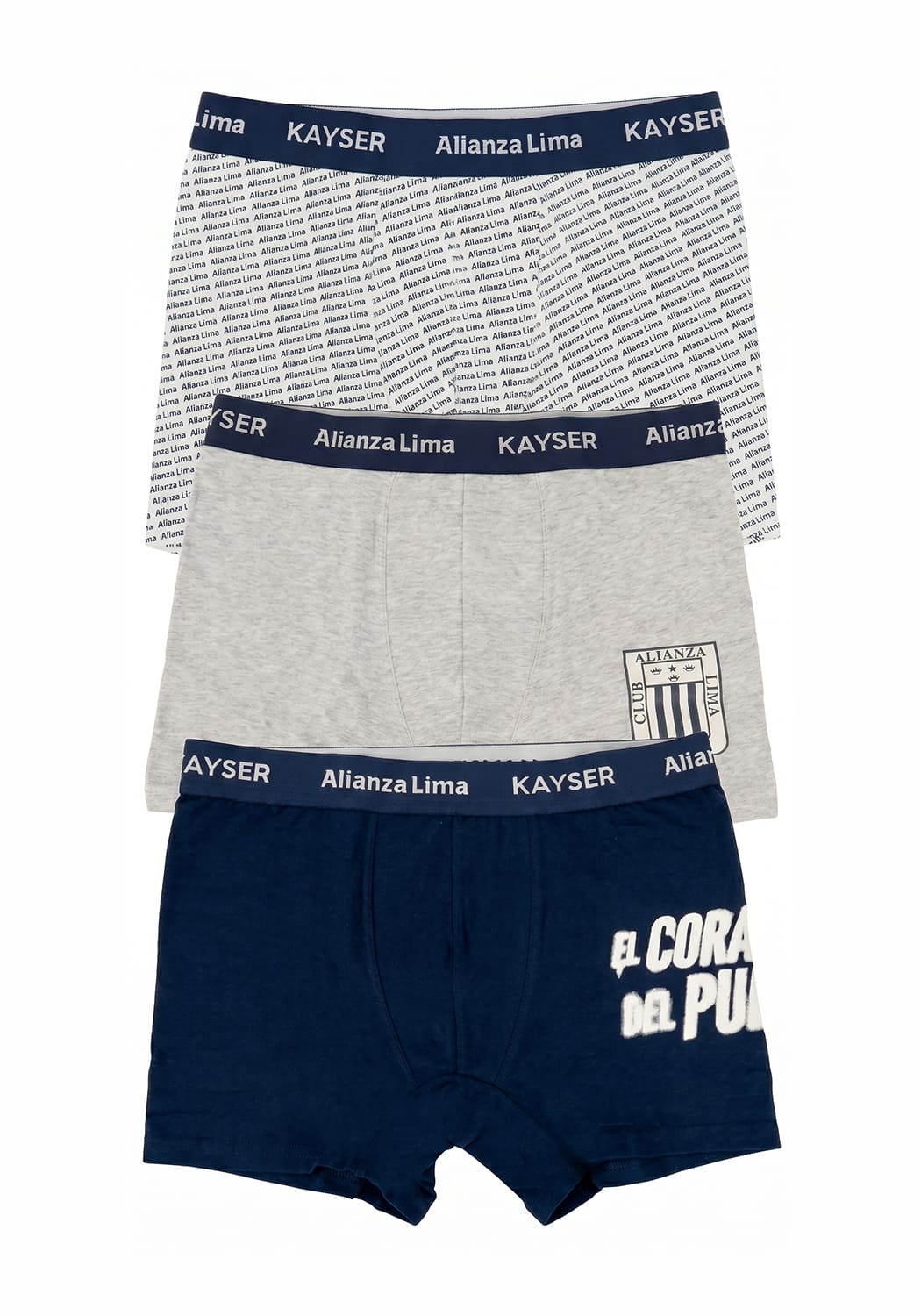 TRIPACK BOXER NIÑO CORTO ALGODON - 1