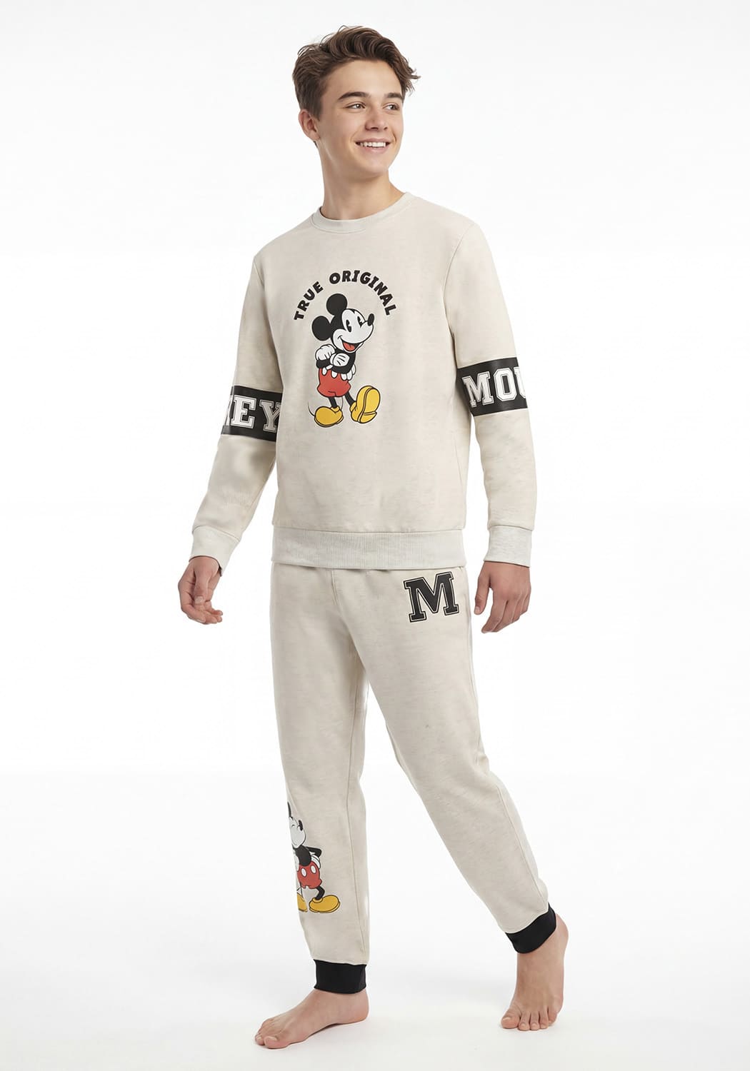 PIJAMA JUVENIL HOMBRE PANTALON FRENCH TERRY - 1