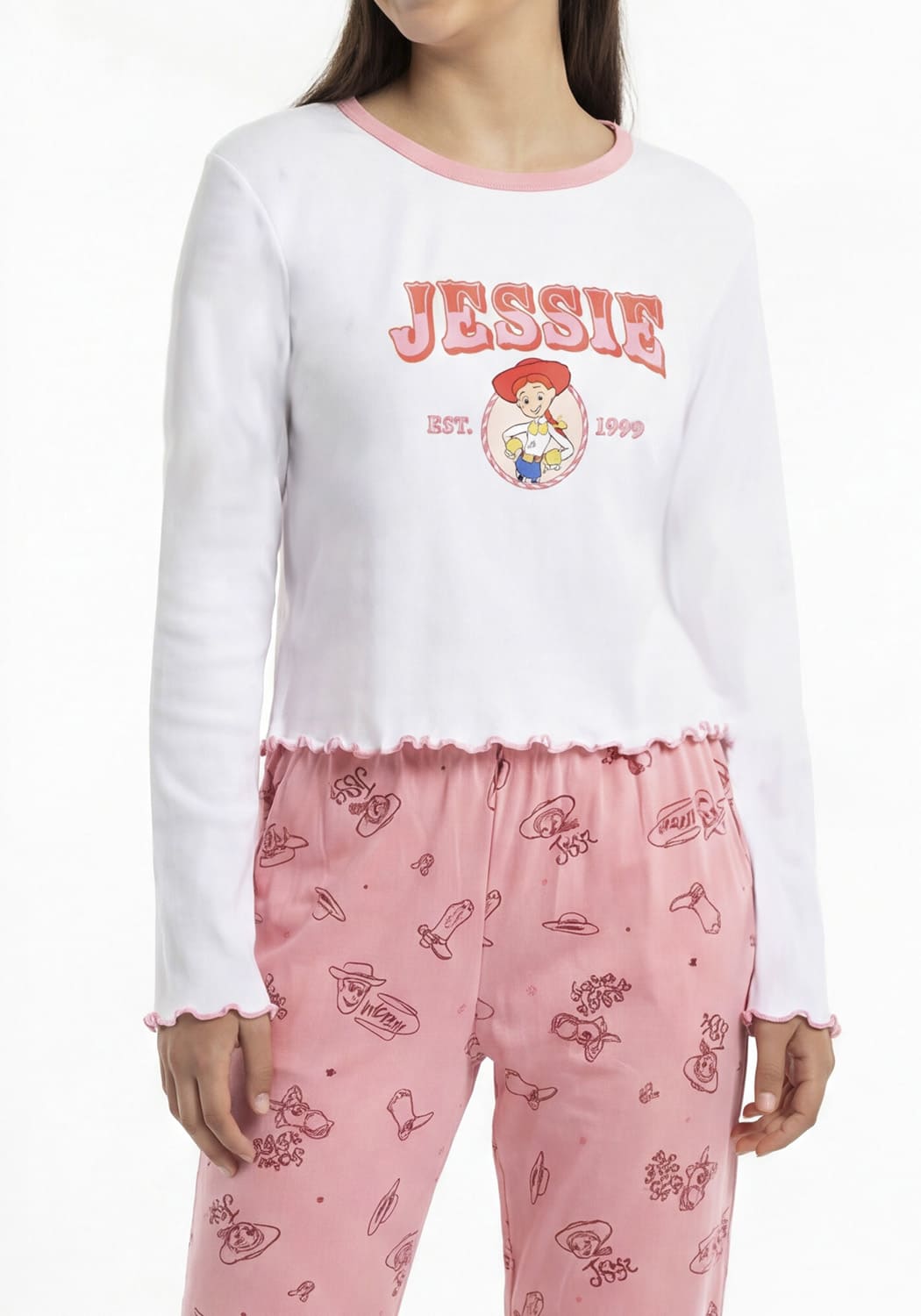 PIJAMA JUVENIL MUJER PANTALON PIEL DE DURAZNO - 3