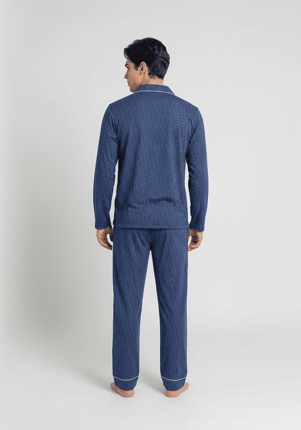 PIJAMA JUVENIL HOMBRE PANTALON ALGODON - 4
