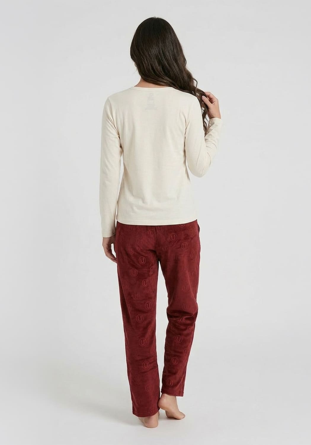 PIJAMA JUVENIL MUJER PANTALON ALGODON - 2