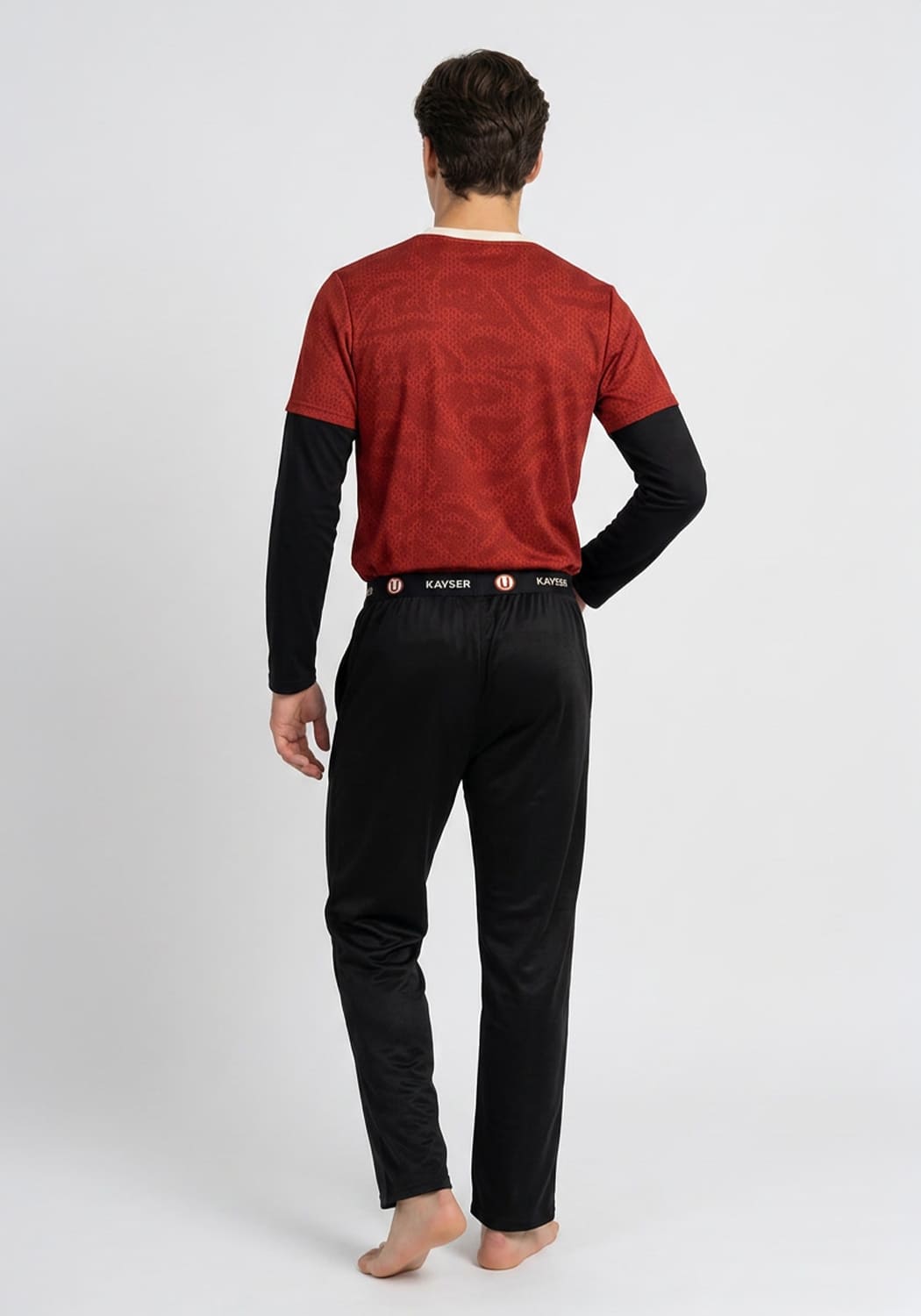 PIJAMA JUVENIL HOMBRE PANTALON ALGODON - 4