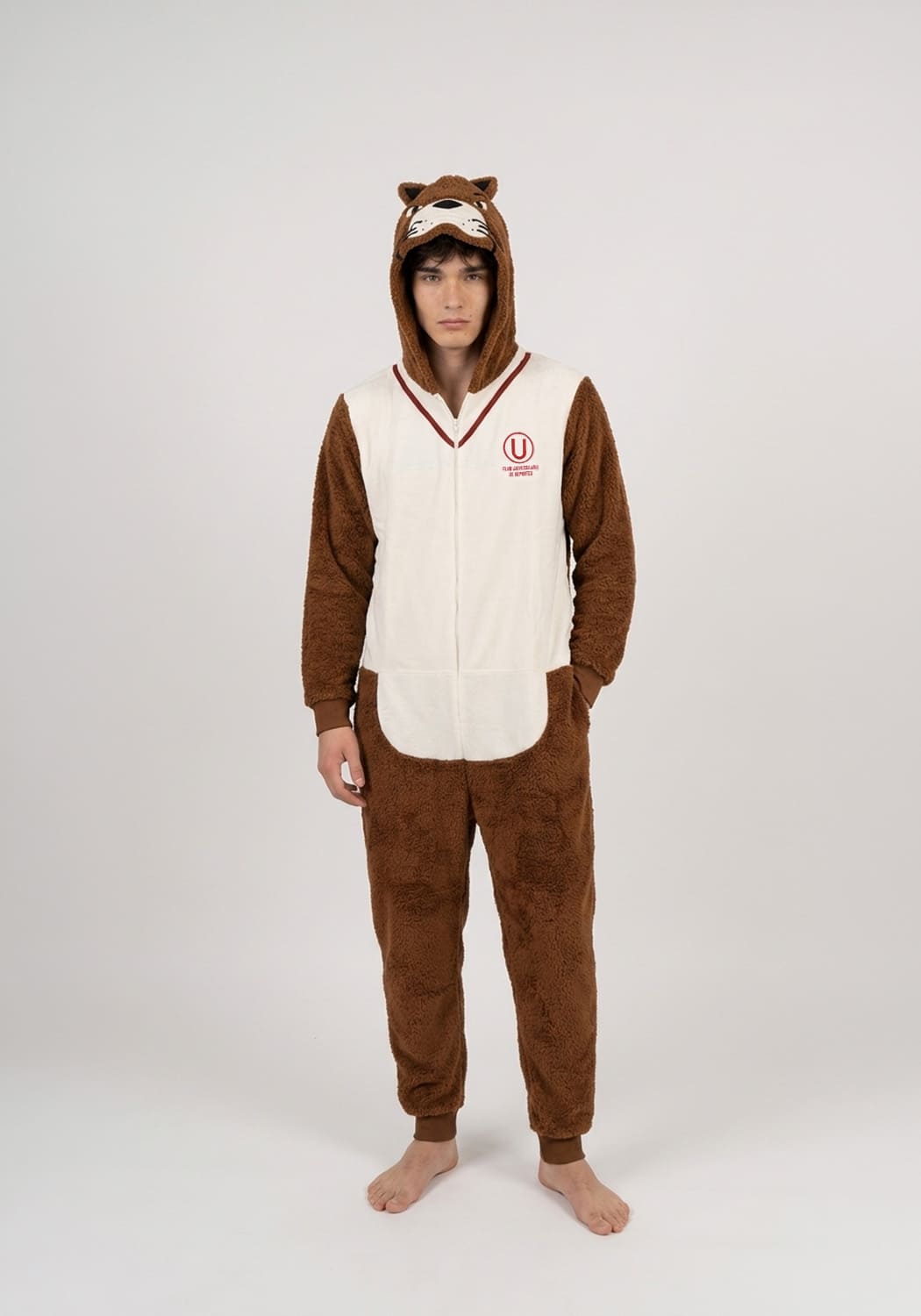 PIJAMA JUVENIL HOMBRE ENTERIZO CORAL FLEECE - 1