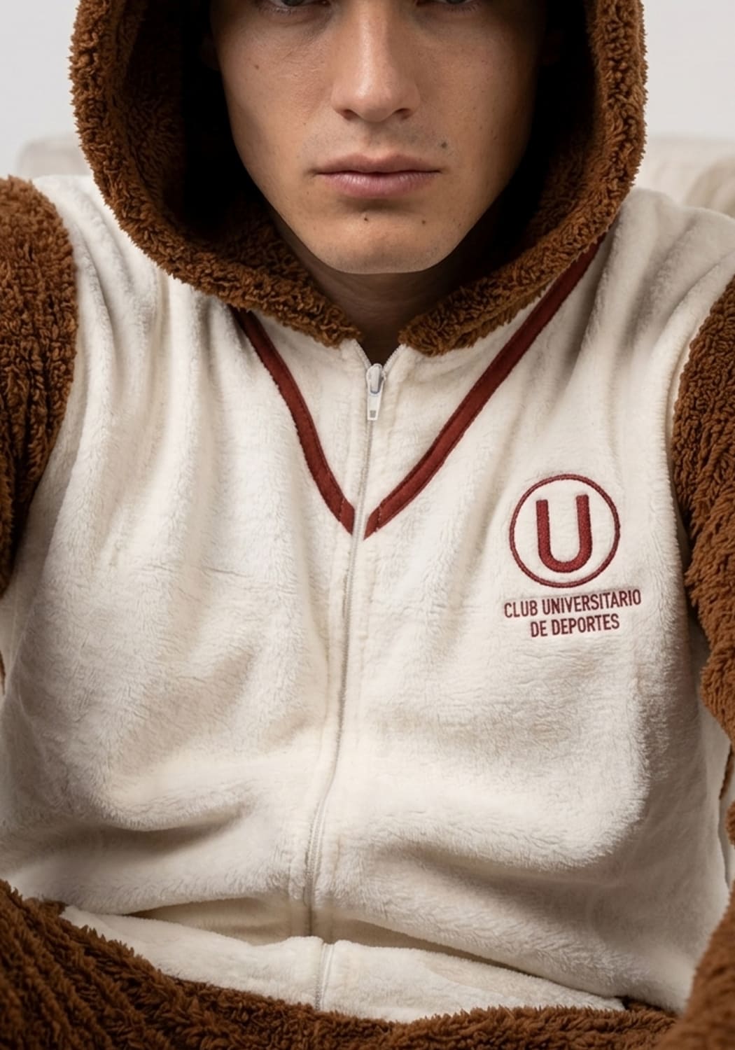 PIJAMA JUVENIL HOMBRE ENTERIZO CORAL FLEECE - 5