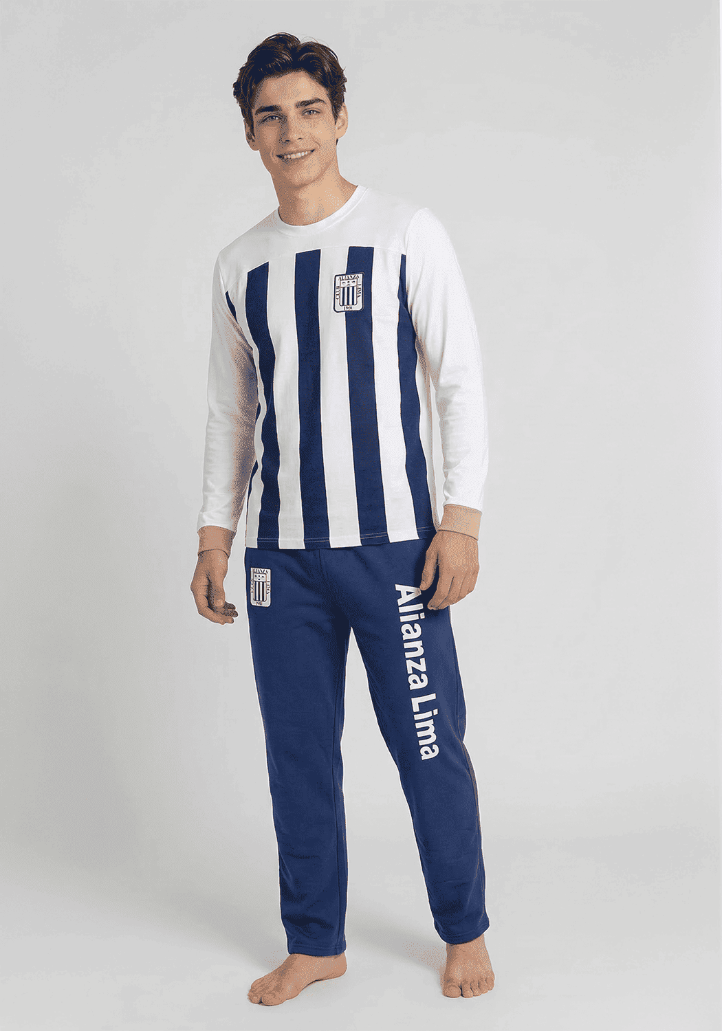 PIJAMA JUVENIL HOMBRE PANTALON POLIESTER - 1