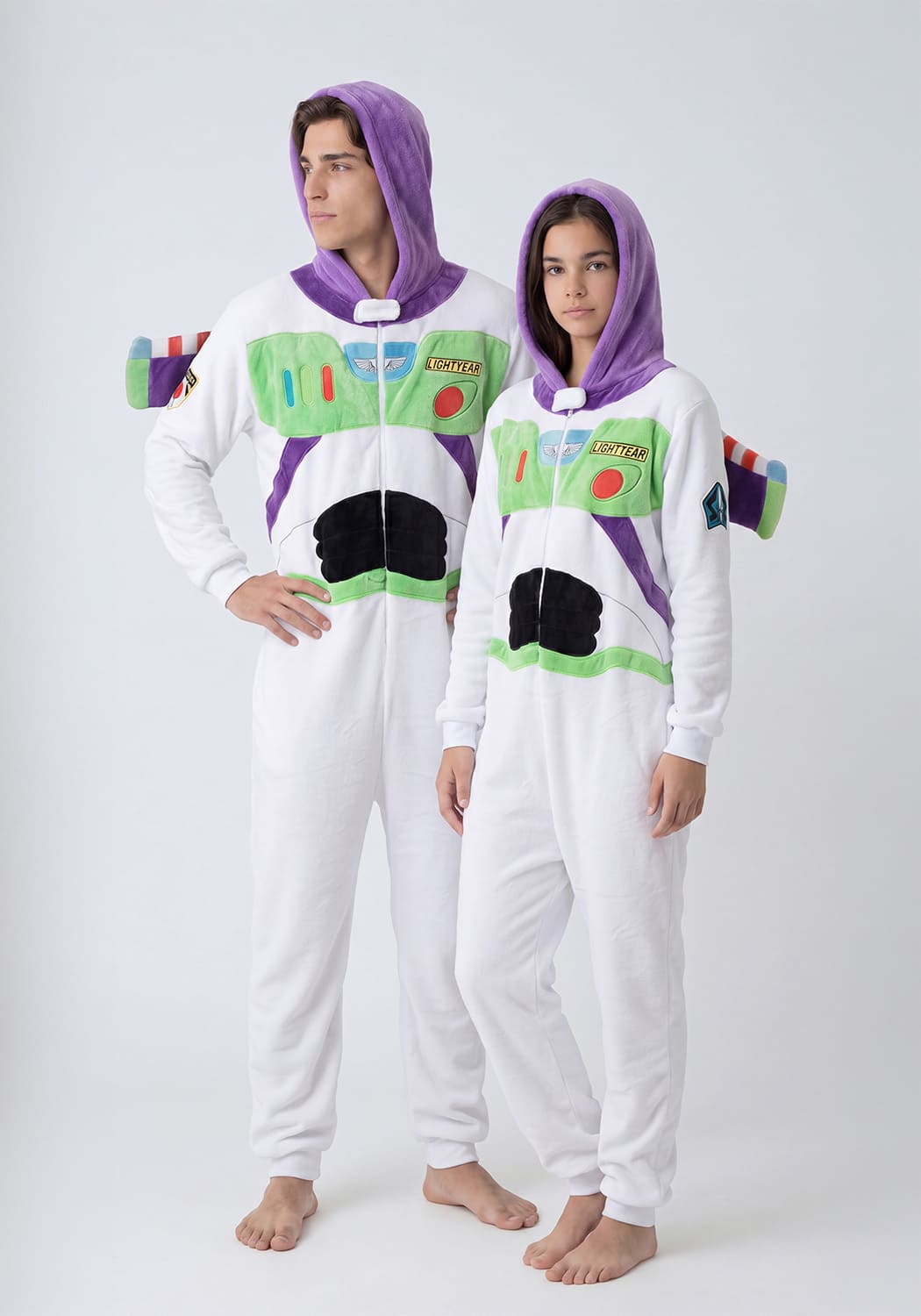 PIJAMA JUVENIL ENTERIZO CORAL FLEECE BUZZ LIGHTYEAR - 1