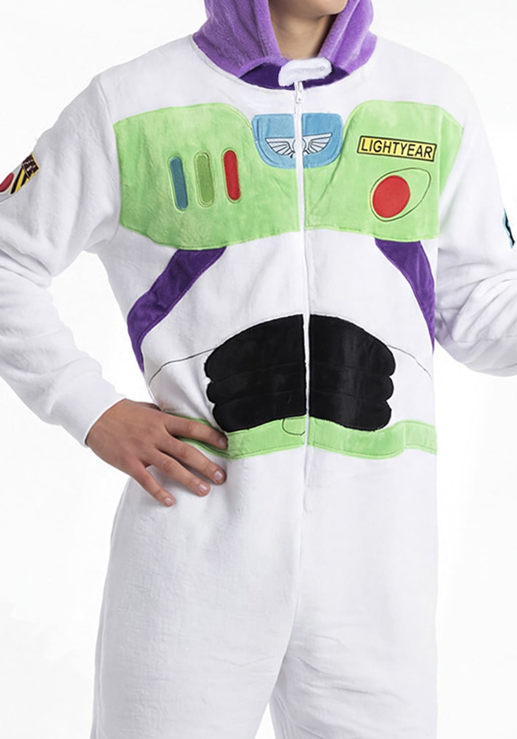 PIJAMA JUVENIL ENTERIZO CORAL FLEECE BUZZ LIGHTYEAR - 3