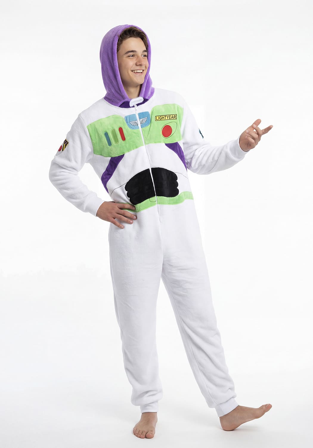 PIJAMA JUVENIL ENTERIZO CORAL FLEECE BUZZ LIGHTYEAR - 5