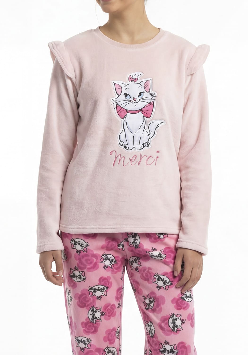 PIJAMA JUVENIL MUJER PANTALON POLAR - 3