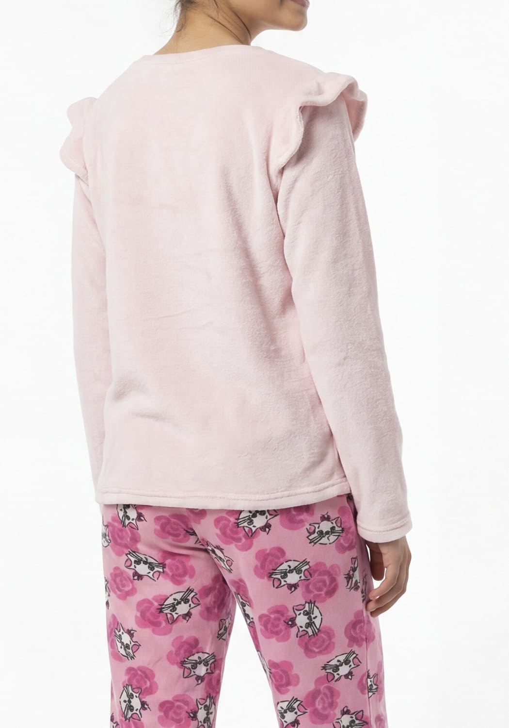 PIJAMA JUVENIL MUJER PANTALON POLAR - 4